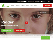 Tablet Screenshot of hortimax.com